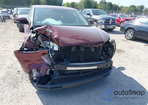 2015 Toyota Highlander Le V6 из США, поврежденный, VIN 5TDBKRFH1FS192460